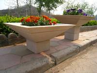 FRP Composite Site Amenities with perfect stone texture and finish
